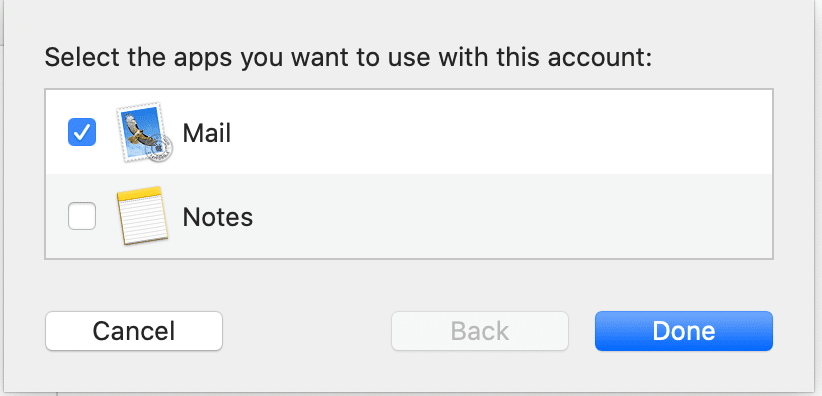 Apple Mail Step 6
